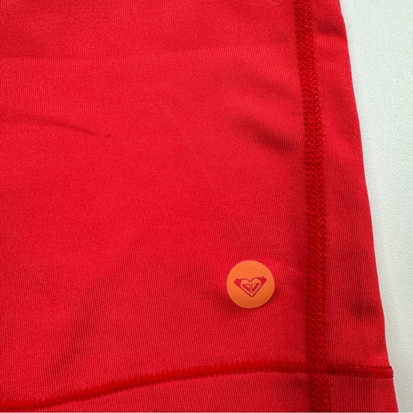 Roxy Red Booty Gym Shorts - Picture 2 of 10